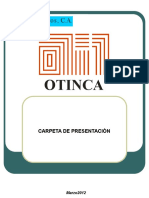Presentacion OTINCA 2012 10 Reducida