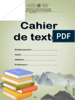 Cahier de Textes Page de Garde 1