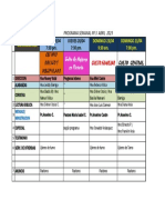 PROGRAMA 3ra Sem Abr 23