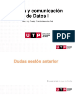 Redes y Comunicación de Datos I: Msc. Ing. Freddy Orlando Gonzales Saji