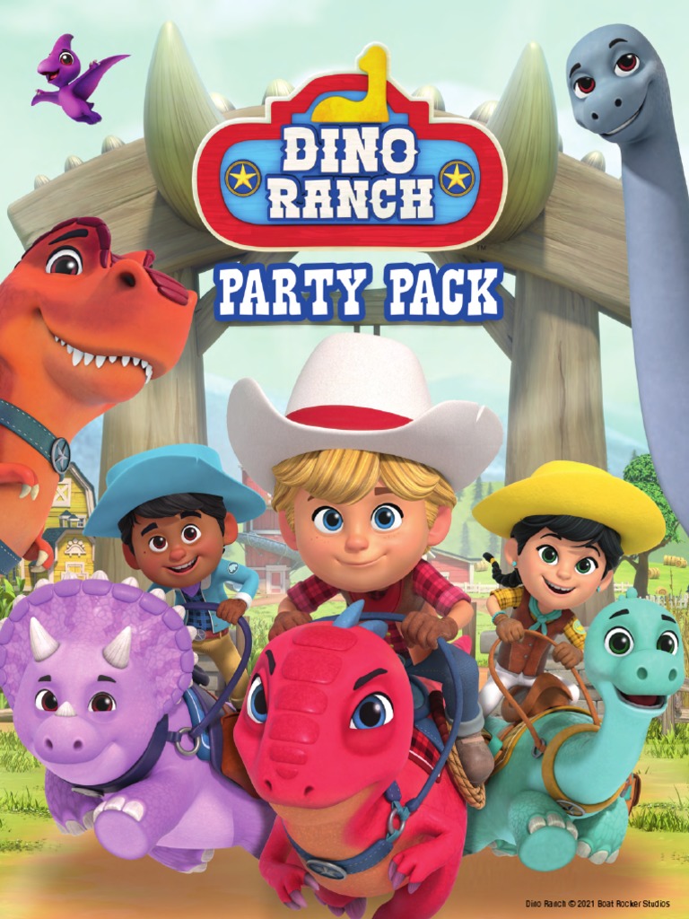 Dino Ranch Party Pack | PDF