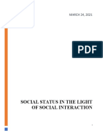 Socialogy Presentation 1 Report
