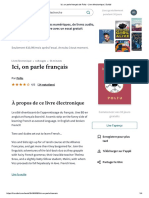 Ici, On Parle Français de Poltu - Livre Électronique - Scribd