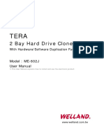 Welland ME-602J Manual