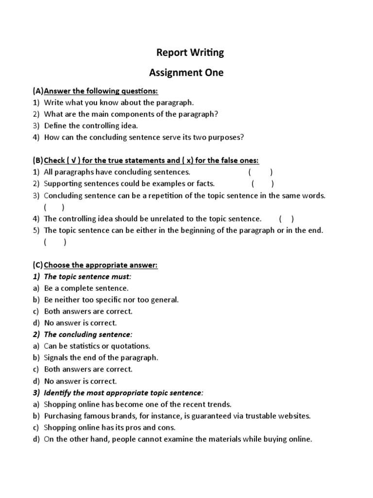 assignment-one-report-writing-pdf