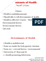 4 - Determinant of Health