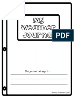 FREEWeatherJournal1stGrade-1-3-4