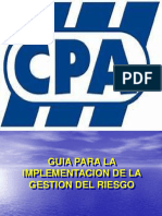 GUIA PARA LA IMPLEMENTACION GESTION DEL RIESGO 2do Exp. Lic. Casasola