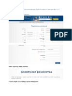 Primjer Registracije Poslodavaca I Fizickih Lica Na Web Portalu FZZZ - 1