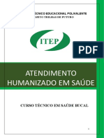 Atendimento Humanizado em Saúde - ITEP PEDRA AZUL