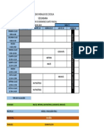 Calendario Exámenes 5° Parcial 72