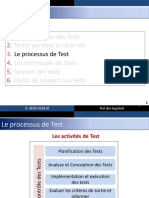 Fondamentaux Des Tests Tester Pendant Le Cycle Vie Les Techniques de Tests Gestion Des Tests Outils de Support Aux Tests