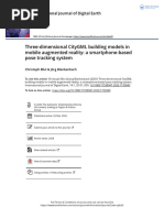 Three Dimensional CityGML Building Models in Mobile Augmented Reality A Smartphone Based Pose Tracking System