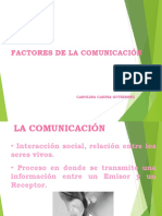 Factores de La Comunicación