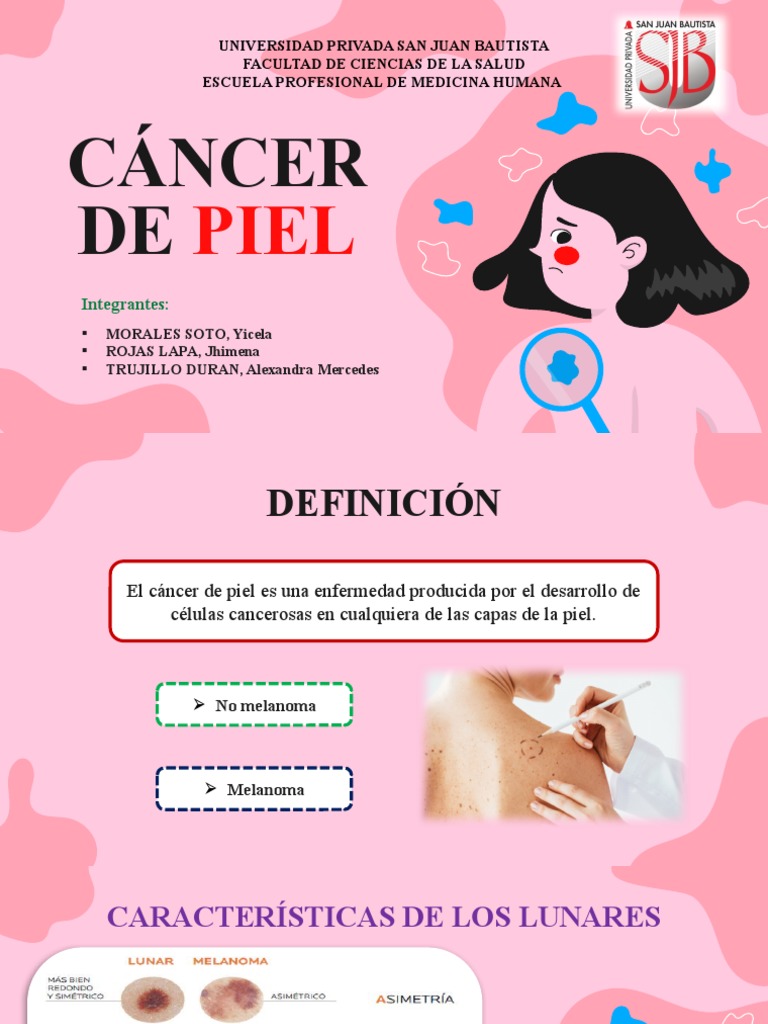 Cáncer de Piel - Exposición | PDF | Cáncer | Piel
