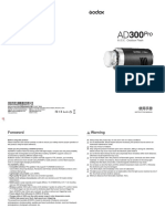 Godox AD300 Pro Manual