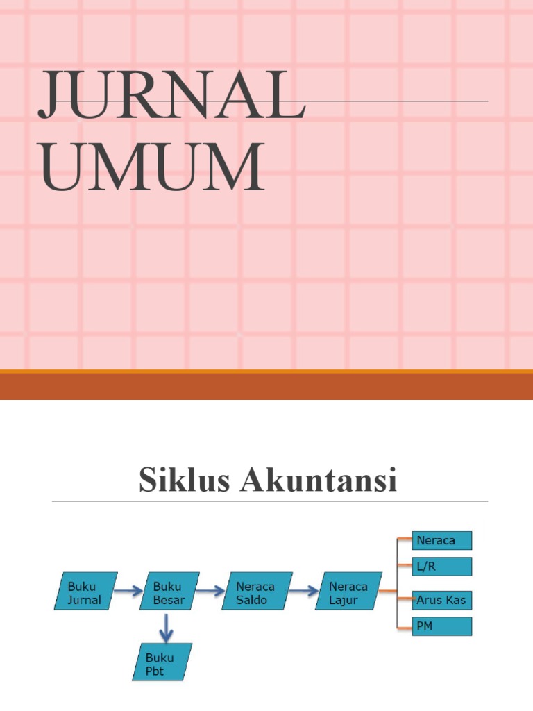 Jurnal Umum PPT PDF
