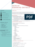 Sergio Ananias O. English CV