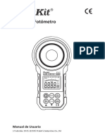 FOTOMETRO Mul4617 - Manual