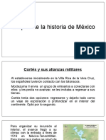 Etapas de La Historia de México