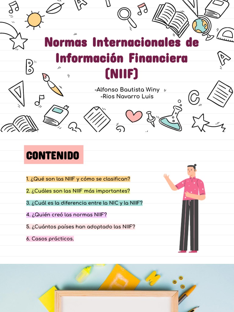 NIIF | PDF | normas internacionales de INFORMACION FINANCIERA | Economias