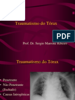 Aula - Traumatismo Do Tórax - Prof. Sergio Marrone