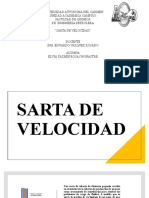 Exposición de Sarta de Velocidad