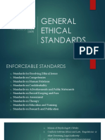 Standards For Resolving Ethical Issues