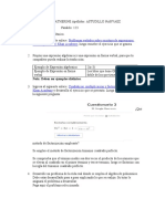 Ejemplos Sobre Expresiones Algebraicas