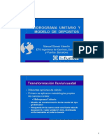 Modelo de Depósitos - Transformación Lluvia - Caudal