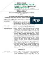 SK Pengurus HMI Komisariat Dakwah UIN Mataram Cabang Mataram Periode 2023-2024 - 123745