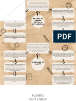 Camino Critico y Diagrama de Gantt