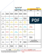 Class Schedule2022