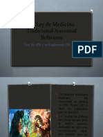 F Ley de Medicina Tradicional Ancestral Boliviana Tema 6