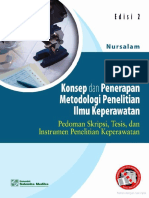 Konsep Dan Penerapan Metodologi Penelitian Ilmu Keperawatan Ed. 2