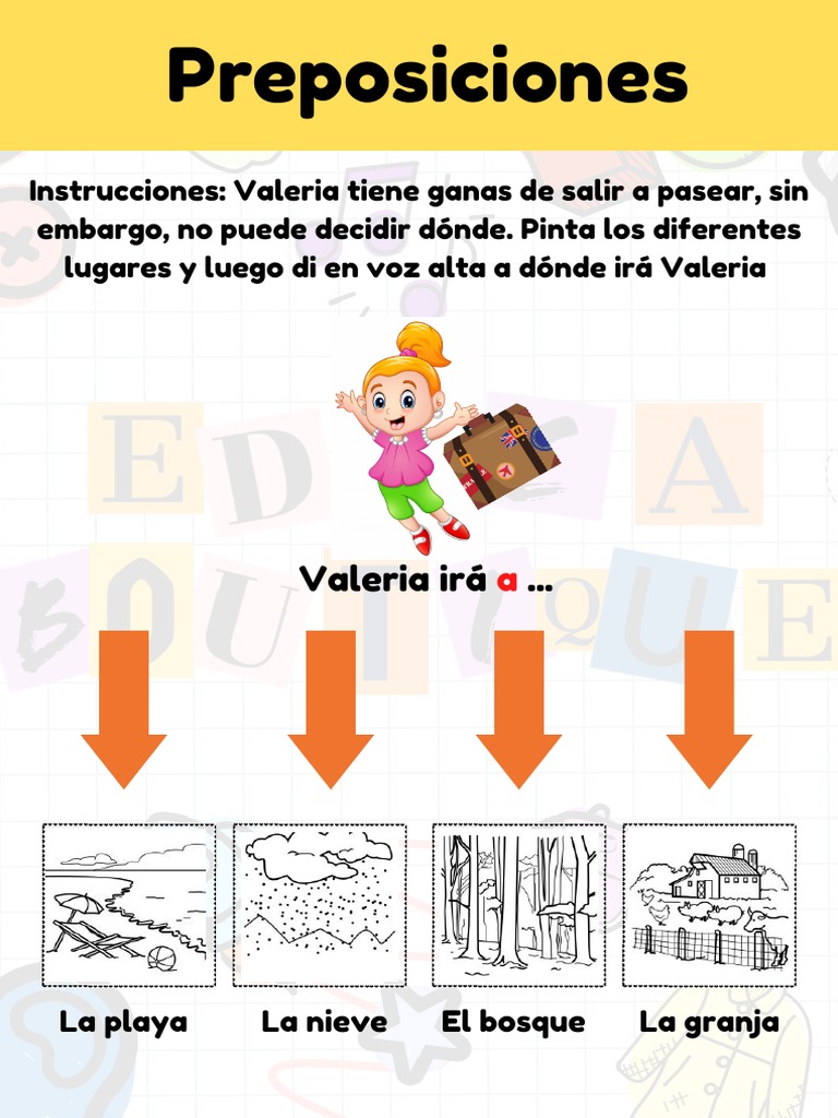 Preposiciones | PDF