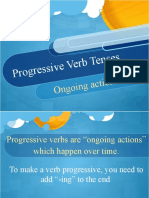 Progressive Verb Tenses Powerpoint