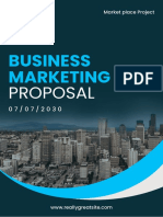 Blue Modern Business Marketing Proposal