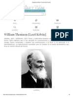 Biografia de William Thomson (Lord Kelvin)