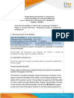 16 Octubre 22.guía de Actividades y Rúbrica de Evaluación - Unidad 2 - Etapa 2 - Cuerpo Del Caso - Sistemas, Modos, Medios de Transporte