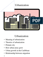 Urbanization and Migration For SY21M