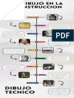 Infografia Línea Del Tiempo Historia Timeline Doodle Multicolor