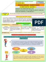 Ficha - 5TO GRADO - CIENCIAS SOCIALES - 08-08-22