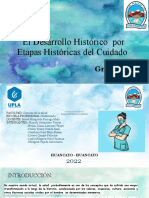 El Desarrollo Historico Por Etapas Historicas Del Cuidado
