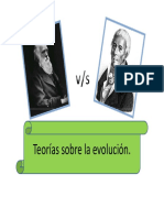 1° Medio Biología PPT 3 Teorias Evolutivas 13 de Mayo.