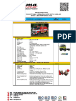 Spesifikasi CWS 4000 W SC Opsi Mobil Tangki Pemadam Kebakaran Water Supply 4000 Liter Air