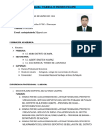 CV Pedro Ultm .
