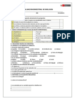 2°sec-Evaluación de Biología