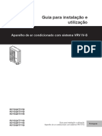 RXYSQ4-5-6T7V1B - Y1B - Installer and Reference Guide - 4PPT404676-1 - Installation Manuals - Portuguese