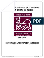 Antología Historia Educ México